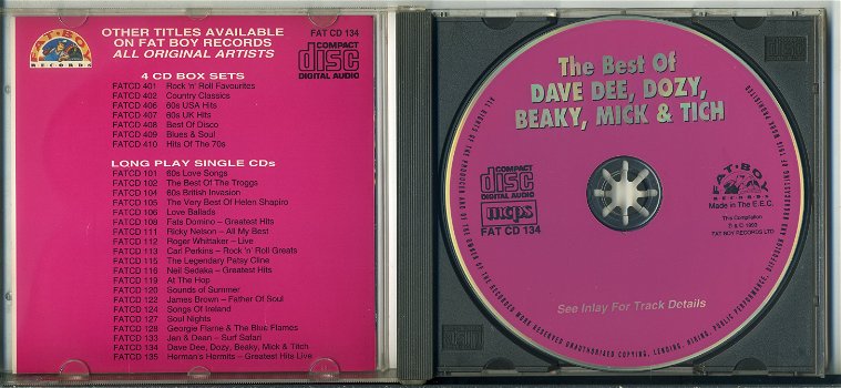 The Best Of Dave Dee, Dozy, Beaky, Mick & Tich 12 nrs ZGAN - 2
