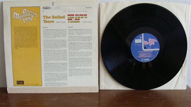 DOWN MEMORY LANE 6 - The Swing Years Label : Reader's Digest DRDS 9096 - 1