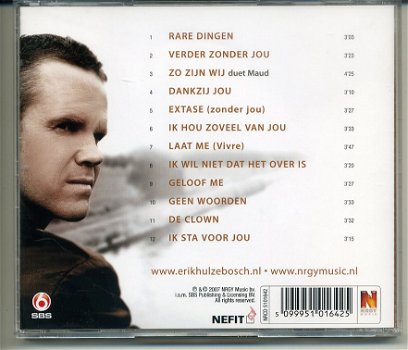 Erik Hulzebosch Zwart ijs cd 2007 12 nr's als NIEUW - 1