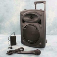 IBIZA SOUND PORT10VHF-BT MOBILE SPEAKER DRAADLOZE OPSTEEK MICROFOON