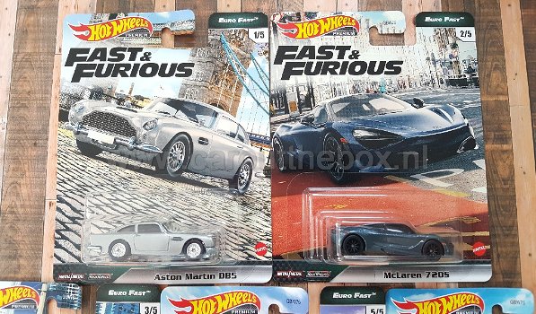 Hotwheels 2020 FAST EURO SERIES 1:64 Hotwheels - 1