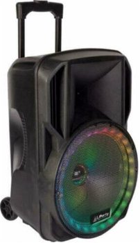 PARTY-12RGB Mobiel geluidsysteem met VHF microfoon - 1