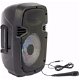 PARTY-7LED Mobiele Speaker 8 inch 300Watt (6099P-B) - 3 - Thumbnail