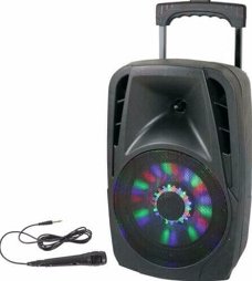 PARTY-8LED Mobiele Speaker 8 inch 300Watt (6100P-B)