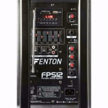 Fenton FPS12 Mobiel Geluids systeem - 5