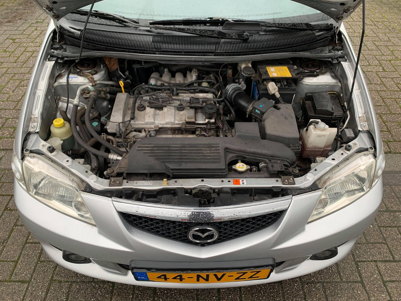 ✅Mazda Premacy 1.8 Comfort 2004 Grijs,NAP,APK,€1250,- - Afbeelding 8