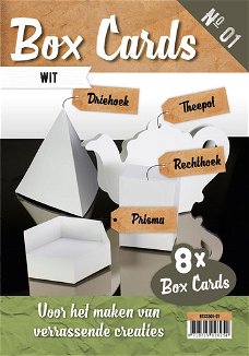 Box Cards 1 - Wit BXCS001-01
