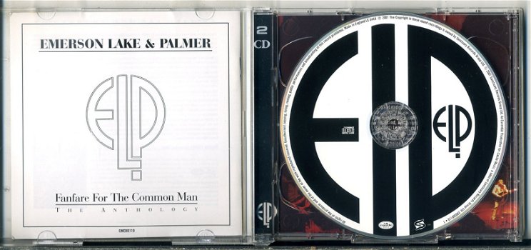 Emerson Lake & Palmer Fanfare For The Common Man 24 nrs 2 cd - 4