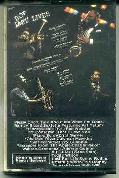 Bop Lives Diverse artiesten Jazz 10 nrs cassette 1977 ZGAN - 5