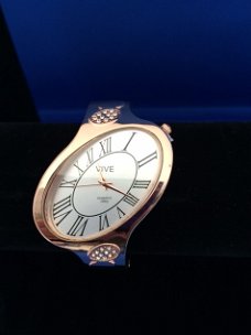 Rose gold klemhorloge