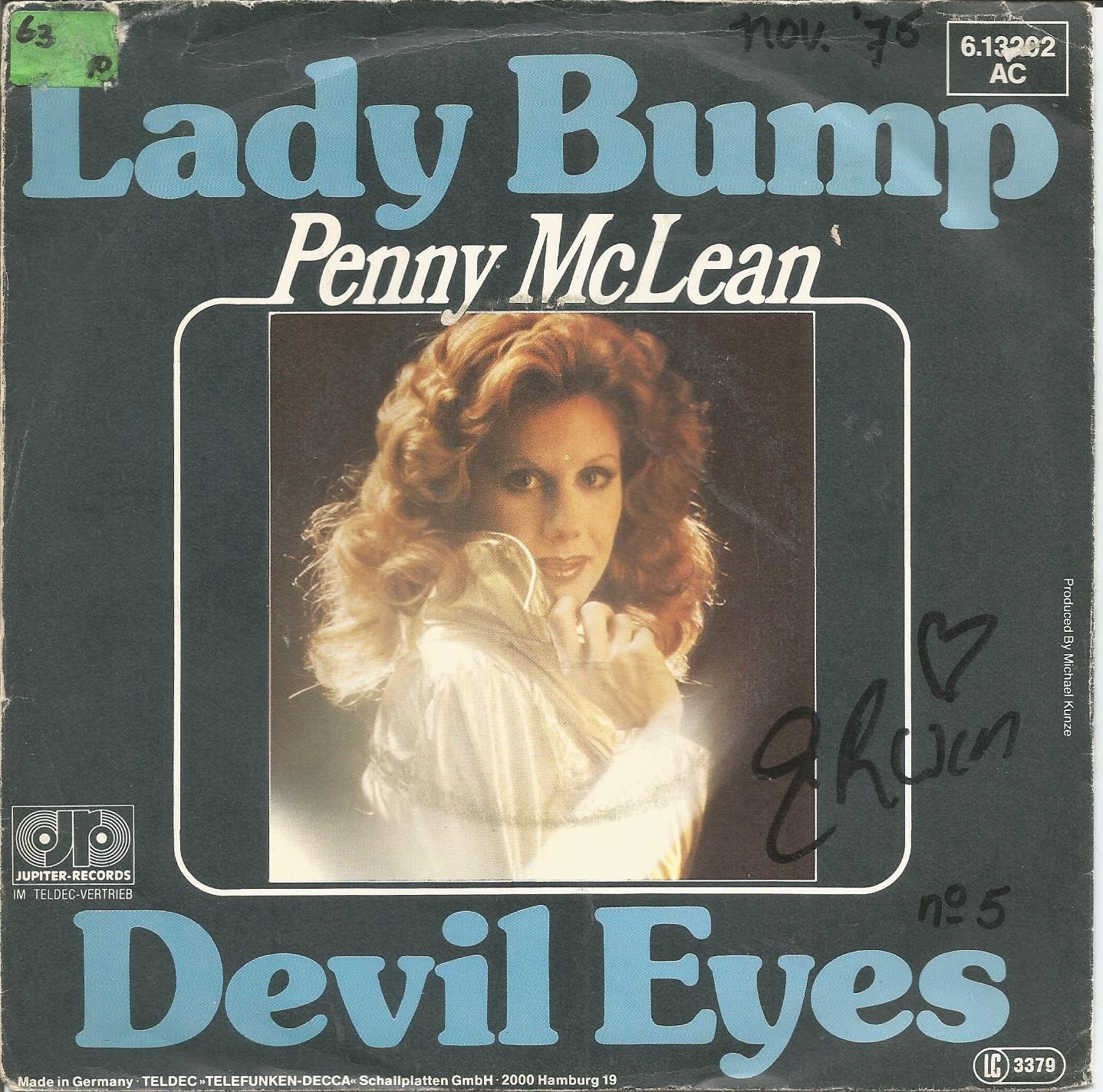 Penny McLean – Lady Bump (1981) - nr. 1