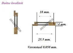 = Slingerveer = Franse pendule =435500