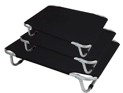 Hondenligbed Aluminium XL Zwart - nr. 1