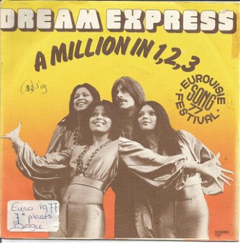 Dream Express ‎– A Million In 1, 2, 3 (1977) - 0