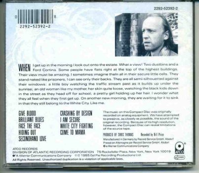 Pete Townshend White City A Novel 9 nrs cd 1995 ZGAN - 1