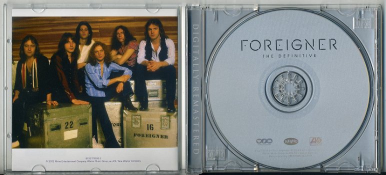 Foreigner The Definitive 25th Anniversary Edition cd 2002 - 2