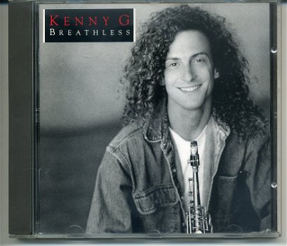 Kenny G Breathless cd 1992 15 nummers als NIEUW - 0