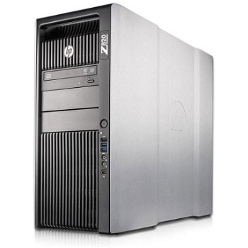 HP Z820 Workstation 2x Intel Xeon 12C E5-2697 V2 2.70Ghz, 64GB 8x8GB, 250GB SSD + 4TB HDD SATA - 1