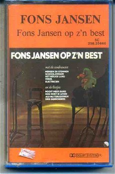 Fons Jansen op z’n best 9 nrs cassette 1977 ZGAN - 5