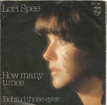 Lori Spee ‎– How Many Times (1980) - 0