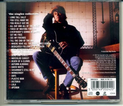 Kinks The Single Collection 25 nrs cd 1997 ZGAN - 1