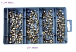Gewicht haken = totaal 100 stuks = gebruikt =41442