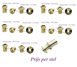Uur / Minuut wijzer bus = Franse pendule =35729