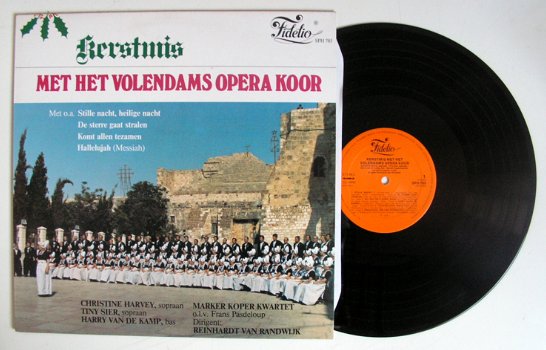 Kerstmis met het Volendams Opera Koor 13 nrs LP 1979 ZGAN - 0