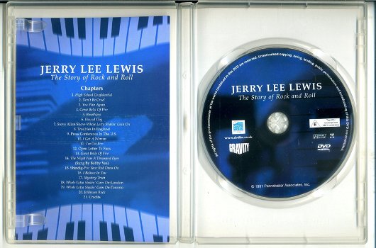 Jerry Lee Lewis The Story of Rock and Roll dvd 1991 ZGAN - 2