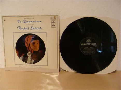 RUDOLF SCHOCK - Der zigeunerbaron (hoogtepunten) Label : His master's voice - SXLPH 1044 - 0