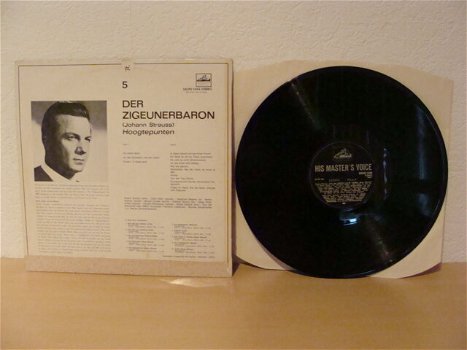 RUDOLF SCHOCK - Der zigeunerbaron (hoogtepunten) Label : His master's voice - SXLPH 1044 - 1