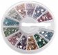 12 vaks doosje met Vierkant steentjes in 12 verschillende kleuren 1029292 - 0 - Thumbnail