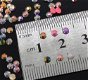 12 vaks doosje met 3D steentjes in 12 verschillende kleuren 10832 - 1 - Thumbnail