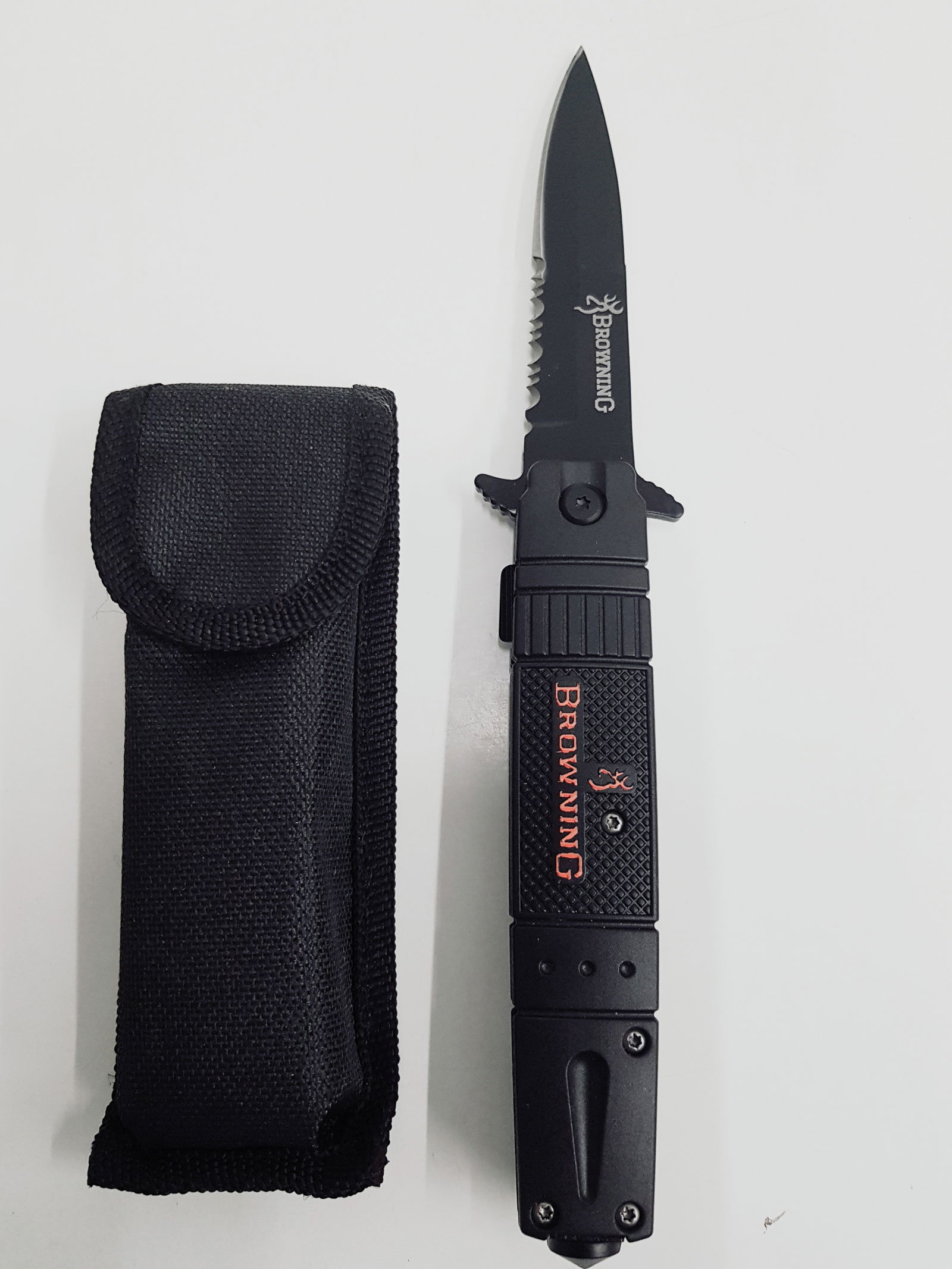 M37 HB XL zakmes Hunter Gator half blade - Afbeelding 7