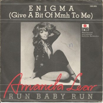 Amanda Lear ‎– Enigma (Give A Bit Of Mmh To Me) (1978) - 0