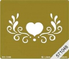 Le Suh Embossing Stencil 571048