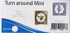 Turn Around Mini Linen 12pcs Bloem Wit FIT.10.8025