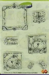Clearstamps Stampies Happy Birthday ST10003 - 0