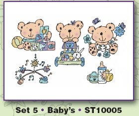 Clearstamps Stampies Babys ST10005 - 1