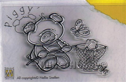 Clear Stamps Piggy's PI 003 - 0