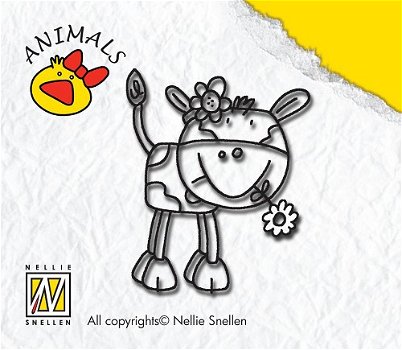 Clear Stamps Animals cow-girl ANI003 - 0