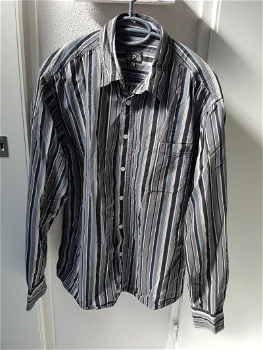 Overhemd gestreept XL - 1