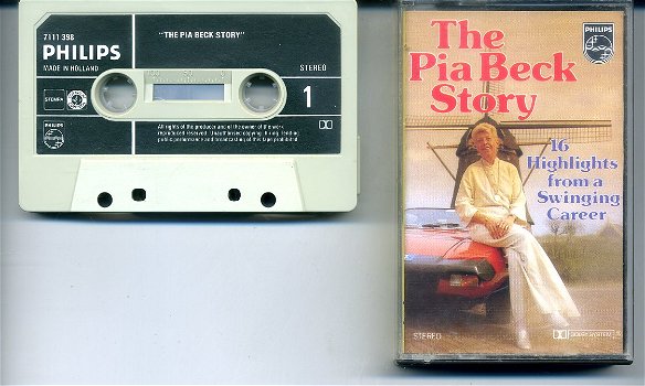 Pia Beck The Pia Beck Story 16 nrs cassette 1980 ZGAN - 0