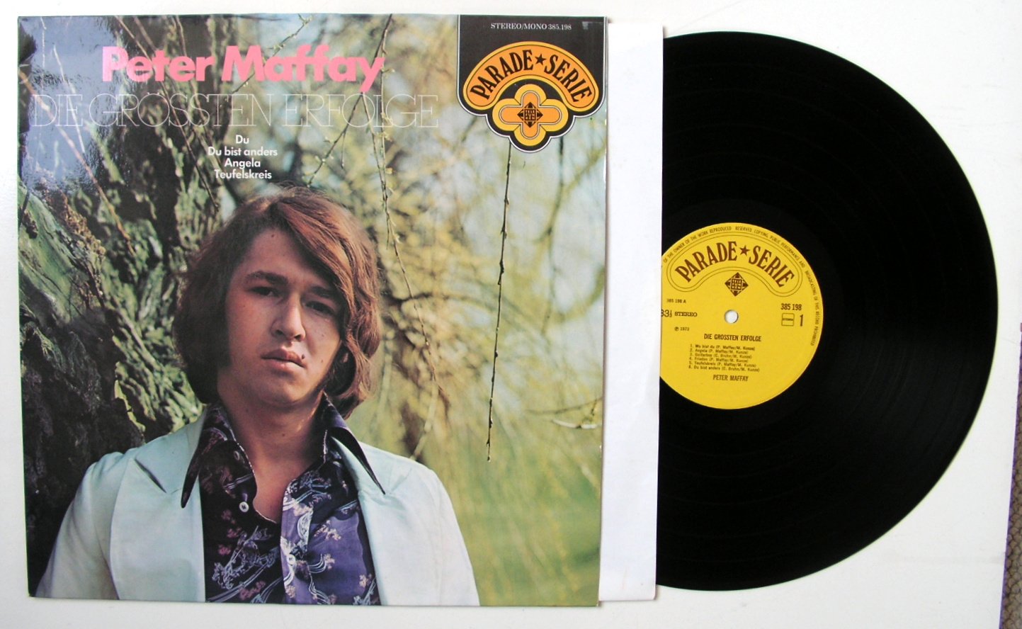 Peter Maffay Die Grössten Erfolge 12 nrs LP 1972 ZGAN - nr. 1