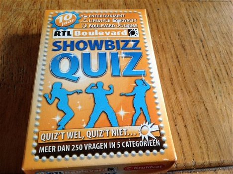 RTL Boulevard SHOWBIZZ QUIZ, spel - 0