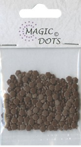 Magic Dots - Flower Brown MDF013 - 0