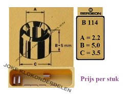 = Bergeon bouchons B 114 =43949
