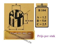 = Bergeon bouchons B 104 =43946