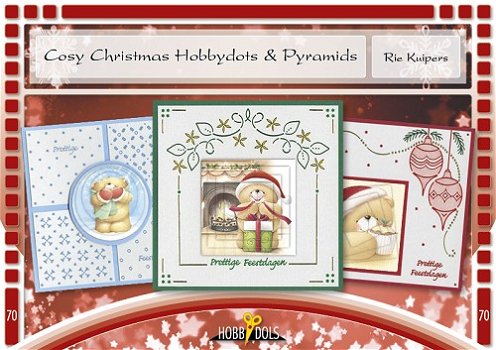Hobbydols 70 Cosy Christmas Hobbydots & Pyramids - 0