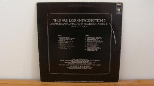 THIJS VAN LEER - Introspection 2 uit 1975 Label : CBS CBS 65915 - 1